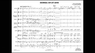 Georgia On My Mind arranged by Mike Tomaro [upl. by Roselane]