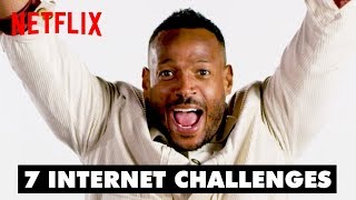 Marlon Wayans Does 7 Internet Challenges  Sextuplets  Netflix [upl. by Besse]