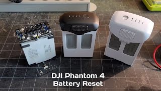 DJI Phantom 4  Battery reset and whats inside the case [upl. by Ehr600]