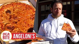 Barstool Pizza Review  Angelonis Restaurant and Pizzeria Caldwell NJ [upl. by Thenna]