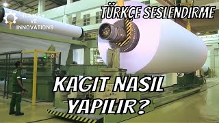 AĞAÇLARDAN KAĞIT NASIL YAPILIR [upl. by Rol968]