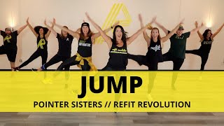 quotJumpquot  Pointer Sisters  Dance Fitness Choreography  REFIT® Revolution [upl. by Zaria246]