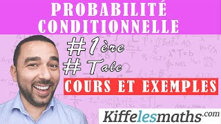 Probabilités conditionnelles et arbre pondéré Probabilités totales [upl. by Ahtael958]