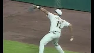 MLB Longest Outfield Throws [upl. by Chi]