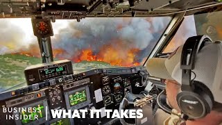 How Aerial Firefighter Pilots Are Trained  What It Takes [upl. by Woodley70]