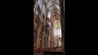 Organ music in Germanys Cologne Cathderal [upl. by Mirth]