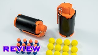 REVIEW NERF GRENADE LOLWUT [upl. by Petula]