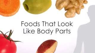 Foods That Look Like Body Parts Give Clues To Their Health Benefits [upl. by Llenrac]