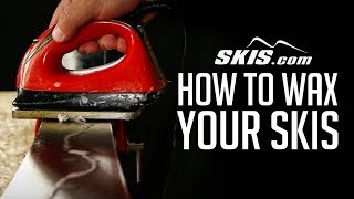 How to Wax Your Skis [upl. by Lemon]