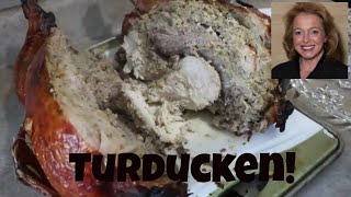 Turducken Step by Step  How to Make a Turducken From Scratch [upl. by Anihcak]