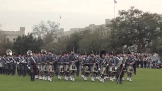 The Citadel Regimental Band amp Pipes [upl. by Odlaniger]