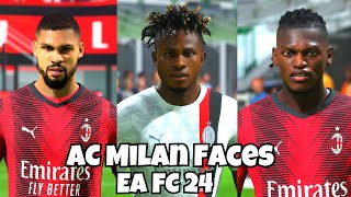 AC Milan Faces and Ratings EA FC 24 [upl. by Hayton223]