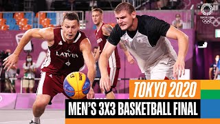 🏀 Mens 3x3 Basketball Final  Tokyo Replays [upl. by Inami545]