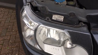 Headlight bulb change on Freelander 2LR2 [upl. by Eustasius]