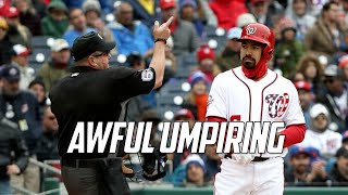 MLB  Awful Umpiring [upl. by Sams]