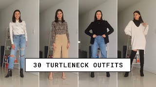 30 Chic Turtleneck Outfits by The Turtleneck Queen [upl. by Ihteerp]