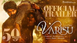 Varisu  Official Trailer  Thalapathy Vijay  Rashmika  Vamshi Paidipally  Dil Raju  SThaman [upl. by Esialb]