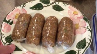 Homemade Skinless Longganisa [upl. by Llevram216]