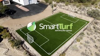 Smart Turf Artificial Grass Soccer Field Installation [upl. by Iadam682]