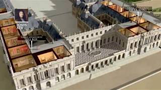 El Palacio de Versalles en 3D reconstitución historica  como ir desde Paris [upl. by Laux]