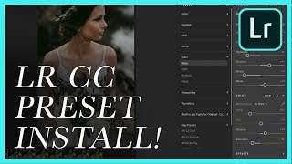 Installing Presets In Lightroom CC How To Tutorial MAC or PC [upl. by Aloz290]