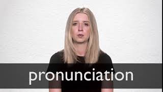 How to pronounce PRONUNCIATION in British English [upl. by Sabanrab]