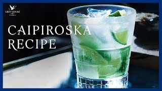 Caipiroska GREY GOOSE Vodka Cocktail [upl. by Aneeram473]