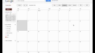 Using Google Calendars to Create a Shift Calendar [upl. by Renell]