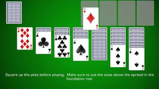 How To Play Klondike Solitaire [upl. by Enaile]