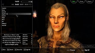 Skyrim Mod  Alternate Start Race Menu Activator [upl. by Euqinommod]