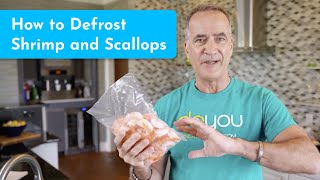 How to Defrost Shrimp and Scallops [upl. by Allison]