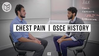 Chest Pain  OSCE history taking for Medical Students  Drs Manual [upl. by Ruby144]