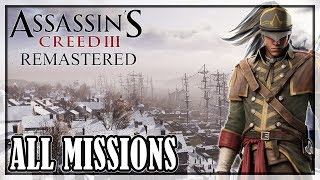 Assassins Creed 3 Remastered  All missions 100 sync [upl. by Milon]