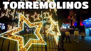 TORREMOLINOS MALAGA nightlife Walking Tour Winter Spain [upl. by Germaine]