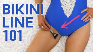 BIKINI LINE 101 No more red bumps or ingrown hairs [upl. by Anibor]