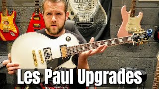 Upgrading Epiphone Les Paul Custom PROBUCKER Pickups [upl. by Glasgo]