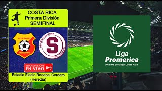 SAPRISSA 03 HEREDIANO en vivo  COSTA RICA  Playoffs  Semifinal  Ida [upl. by Icak301]