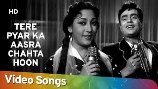 Tere Pyar Ka Aasra Chahta Hoon  Dhool Ka Phool1959  Mala Sinha  Rajendra Kumar  Bollywood Song [upl. by Lalage]