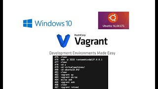 Install Vagrant on Windows 10 along with Virtual Box Git bash and Ubuntu 1604 LTS [upl. by Quartus]