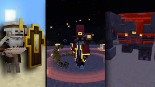 Minecraft PE Minecraft Dungeons Pack Addon MCPE Mod Showcase [upl. by Ellenrahs]