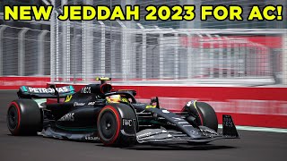 NEW Jeddah 2023 For Assetto Corsa [upl. by Nuawed]