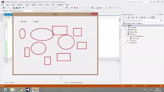 Draw Basic Shape in Windows Application Form Dynamically [upl. by Chara]