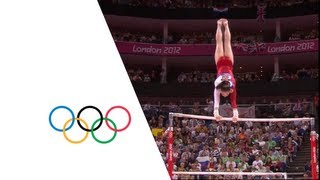 Aliya Mustafina RUS Wins Uneven Bars Gold  London 2012 Olympics [upl. by Elfie]