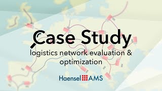 Logistics network evaluation and optimization  Case Study Explained [upl. by Anileda518]