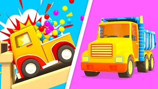 Car cartoons for kids amp Street vehicles Helper cars cartoon full episodes [upl. by Eindys]