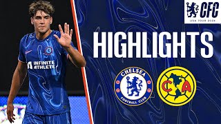 Chelsea 30 Club America  HIGHLIGHTS  Chelsea FC USA Tour 2024 [upl. by Ellesij596]