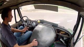 Unimog 406 in cab ride GoPro [upl. by Enirahtac958]