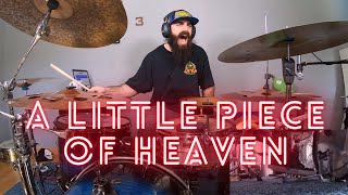 A LITTLE PIECE OF HEAVEN  AVENGED SEVENFOLD  SINGLE PEDAL DRUM COVER [upl. by Bresee]