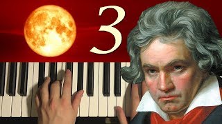 HOW TO PLAY  Beethoven  Moonlight Sonata  3rd Movement Piano Tutorial Lesson [upl. by Suraved]