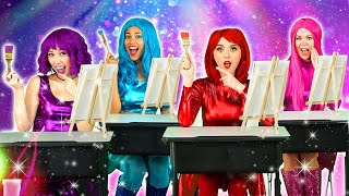 THE SUPER POPS MAGIC ART CLASS Season 3 Episode 1 Part 1 Totally TV Originals [upl. by Landrum226]